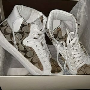 Coach High top Sneacker Shoes